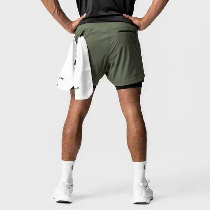 ASRV Shorts Men TETRALITE 5034 Liner Short Oliveblack