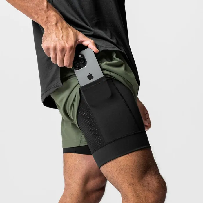 ASRV Shorts Men TETRALITE 5034 Liner Short Oliveblack