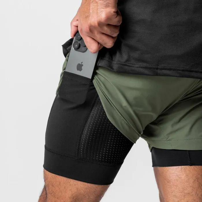 ASRV Shorts Men TETRALITE 5034 Liner Short Oliveblack