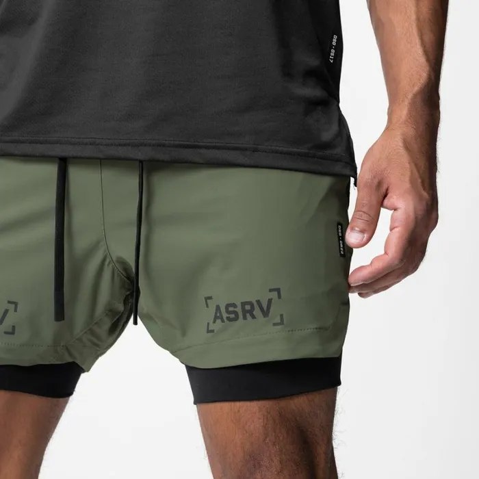 ASRV Shorts Men TETRALITE 5034 Liner Short Oliveblack