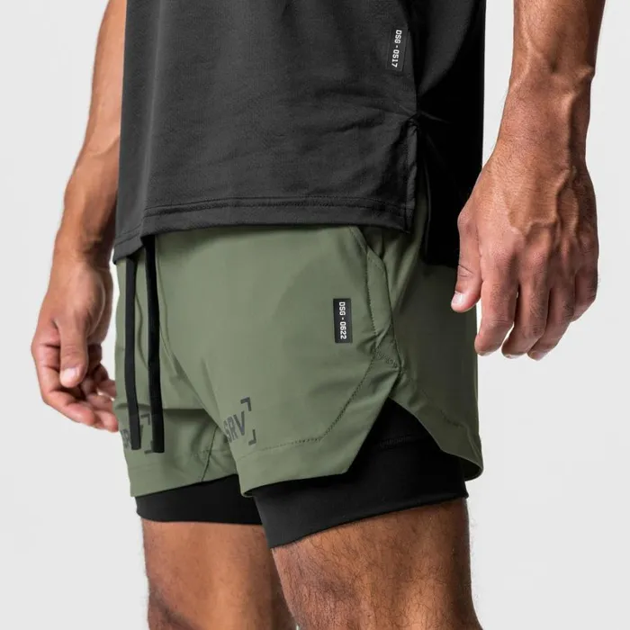 ASRV Shorts Men TETRALITE 5034 Liner Short Oliveblack
