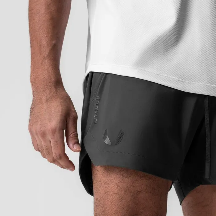 ASRV Shorts Men TetraLite 5034 Linerless Short Space Grey 034black Wings034