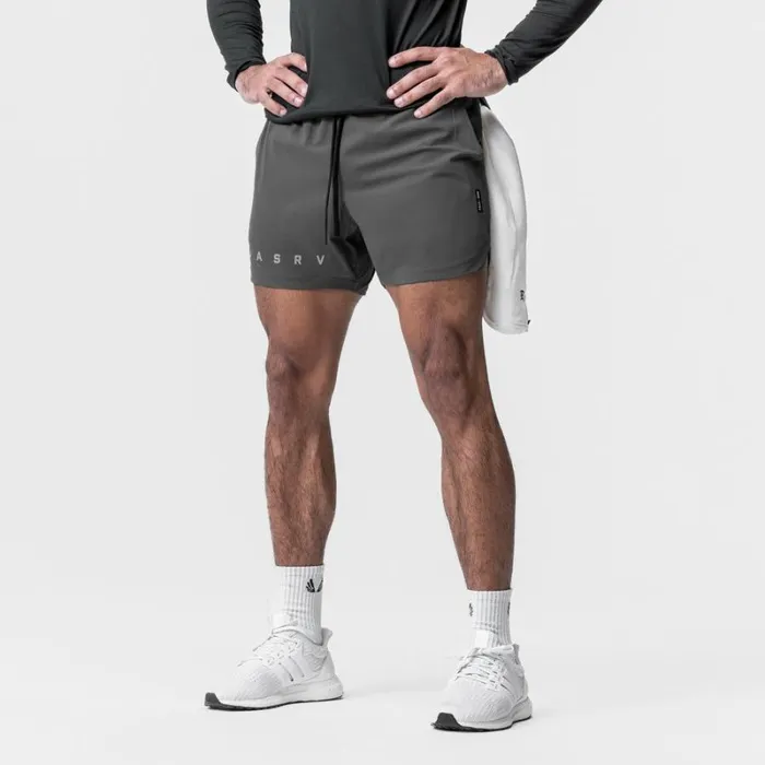 ASRV Shorts Men TetraLite 5034 Linerless Short Space Grey 034classic034