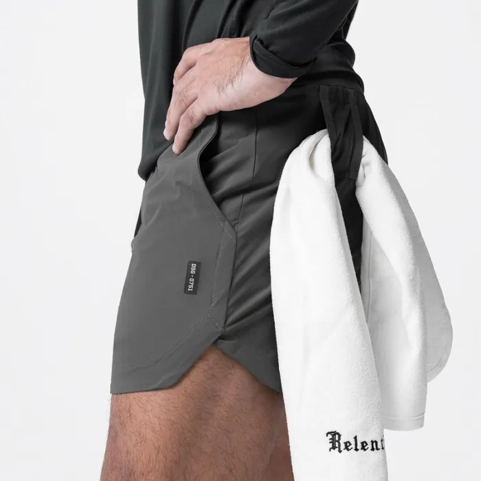 ASRV Shorts Men TetraLite 5034 Linerless Short Space Grey 034classic034