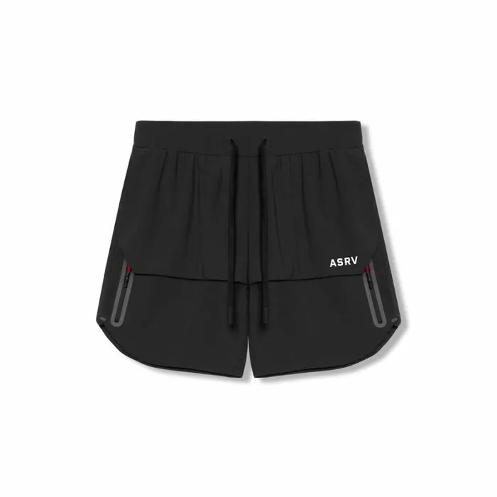 ASRV Shorts Men TetraLite 7034 Tech Short Black