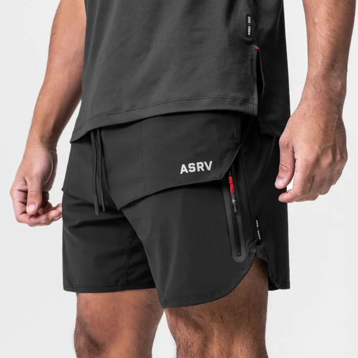 ASRV Shorts Men TetraLite 7034 Tech Short Black