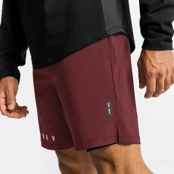 ASRV Shorts Men Ultralight 7034 Liner Short Crimson Red
