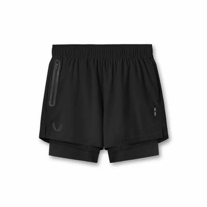 ASRV Shorts Men Ultralite 6034 Liner Short Dusk Blackblack