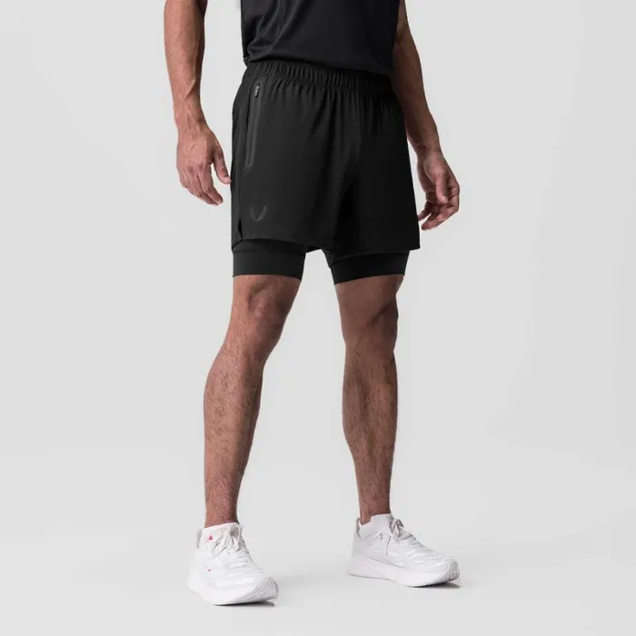 ASRV Shorts Men Ultralite 6034 Liner Short Dusk Blackblack