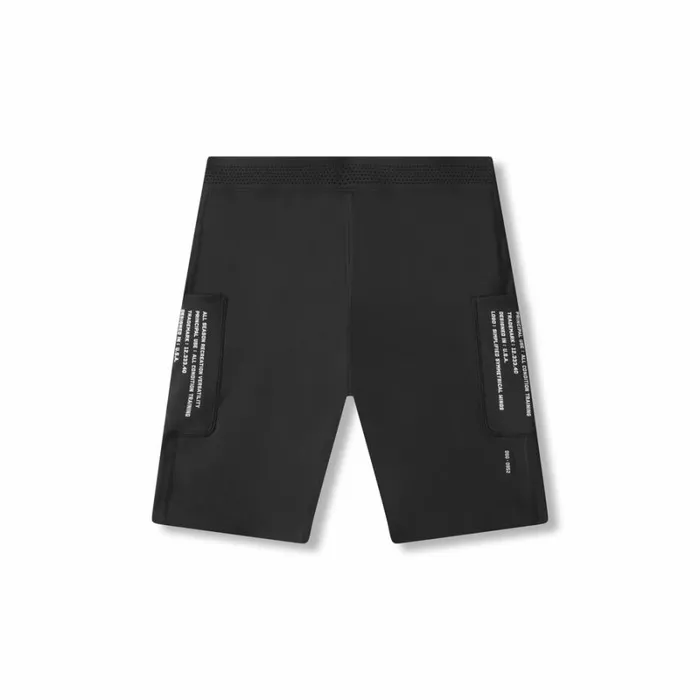 ASRV Shorts Men WarpFlexx Utility Speed Short Black