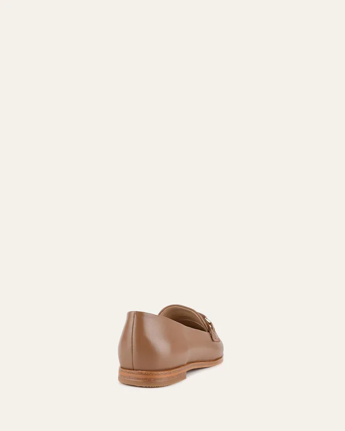 Athena loafers caramel leather LACE UP and LOAFERS jomercer Women Athena loafers caramel leather LACE UP and LOAFERS jomercer Women