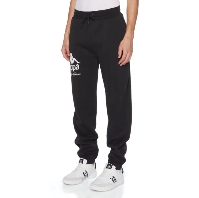 Authentic Colt Sweatpants 8211 Jet Black Jet Black Men Kappa Matching Sets