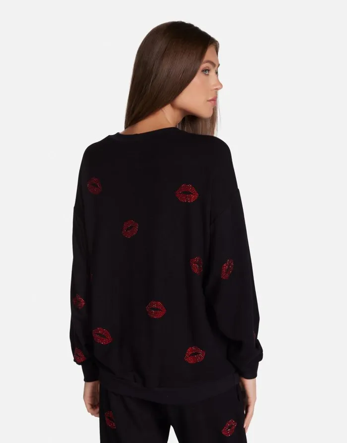 Babbs Crystal Kisses Black Women Lauren Moshi Long Sleeve