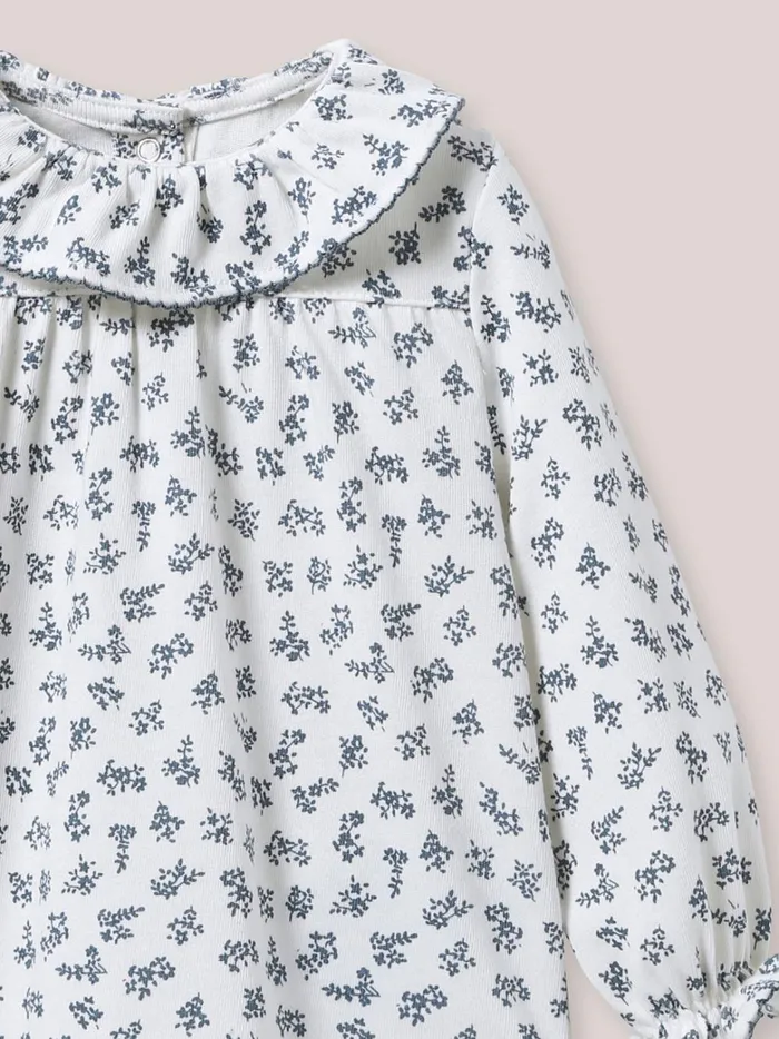 Baby Baby Girl Cyrillus Antoinette Print TShirt In Organic Cotton Imp Antoinette