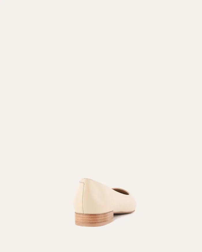 BALLET jomercer Women Anita dress flat sand leather BALLET jomercer Women Anita dress flat sand leather