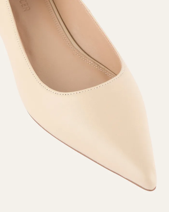 BALLET jomercer Women Anita dress flat sand leather BALLET jomercer Women Anita dress flat sand leather