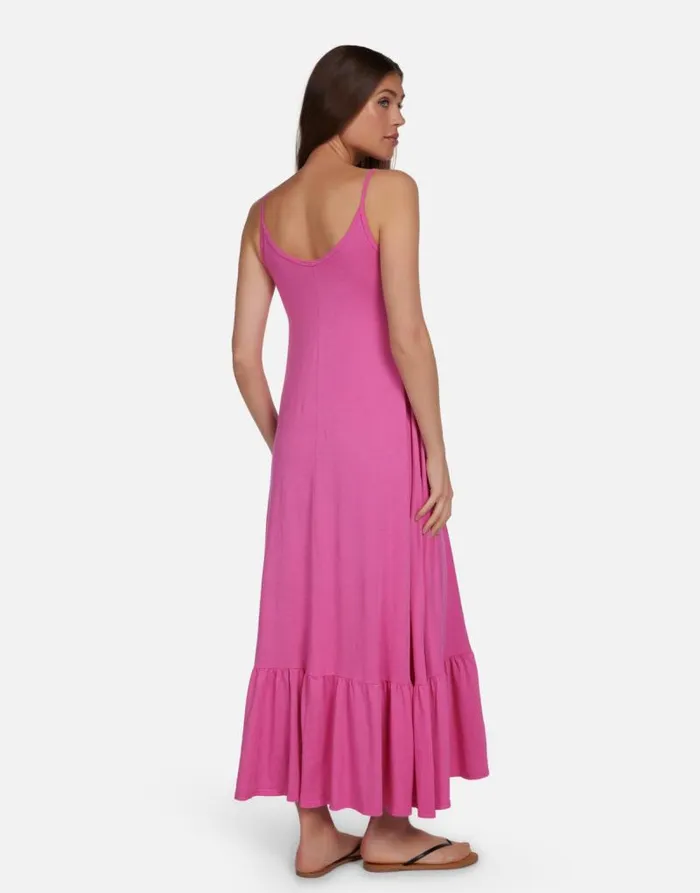 Beatrix Crystal Multi Lips Bright Pink Women Lauren Moshi Dresses