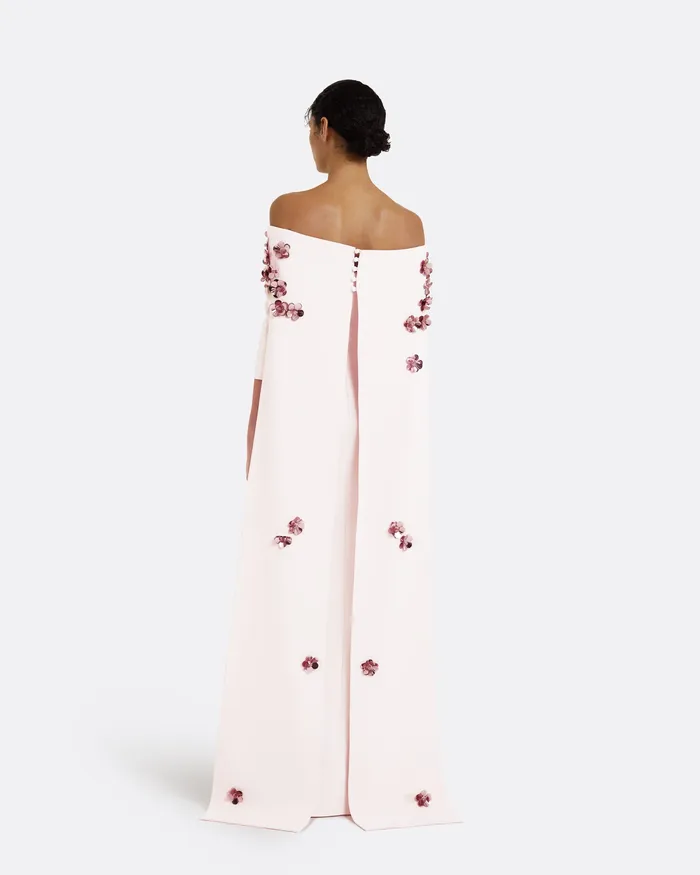 Bellara Pale Pink Harness With Soshin Dress Pale Pink Icons Safiyaa Women