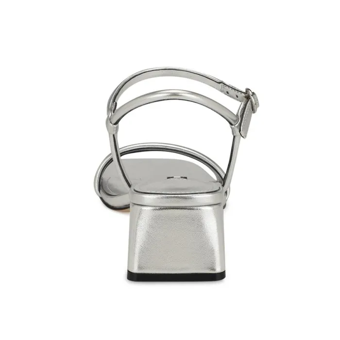 Bernise Block Heel Sandals Silver Women Nine West Sandals Bernise Block Heel Sandals Silver Women Nine West Sandals