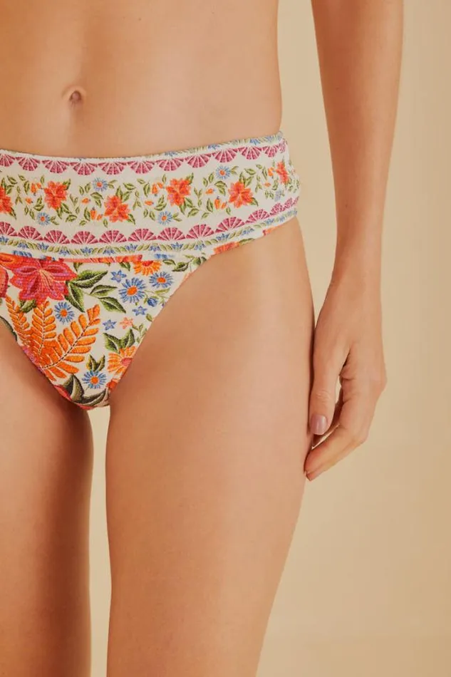 Bloom Garden Bikini Bottom Women FARM Rio Bikinis