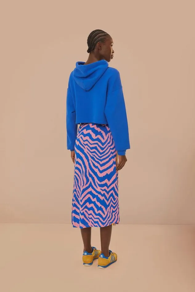 Blue Adidas Farm Rio Maxi Skirt Women FARM Rio Skirts Blue Adidas Farm Rio Maxi Skirt Women FARM Rio Skirts