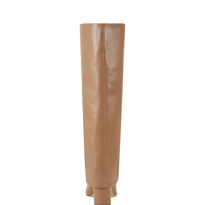 Boots Leina Block Heel Pointy Toe Dress Boot Tan 8211 Marc Fisher Women