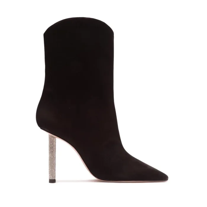 Boots Marjorie Nubuck Bootie Black Schutz Shoes Booties