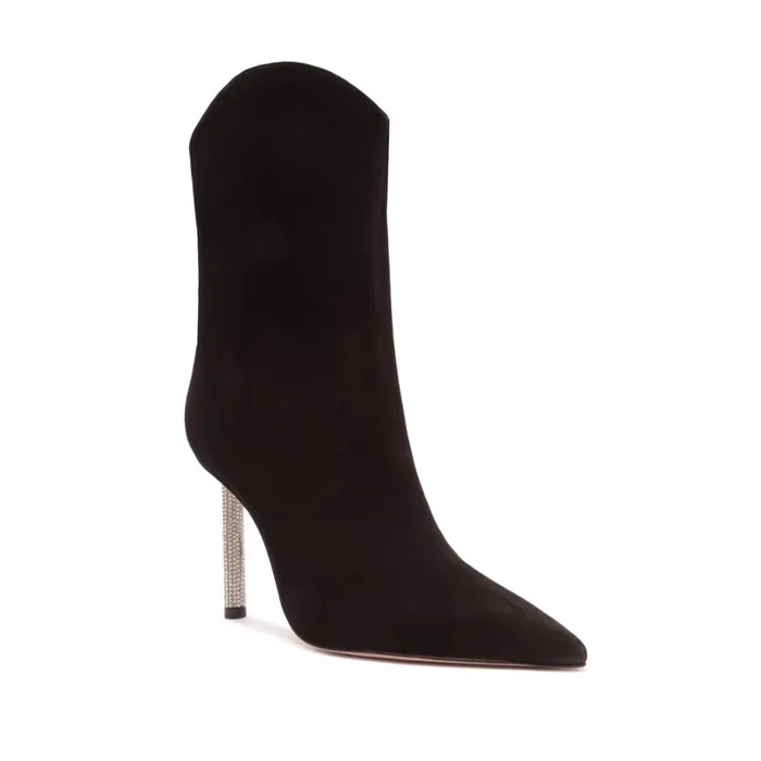 Boots Marjorie Nubuck Bootie Black Schutz Shoes Booties