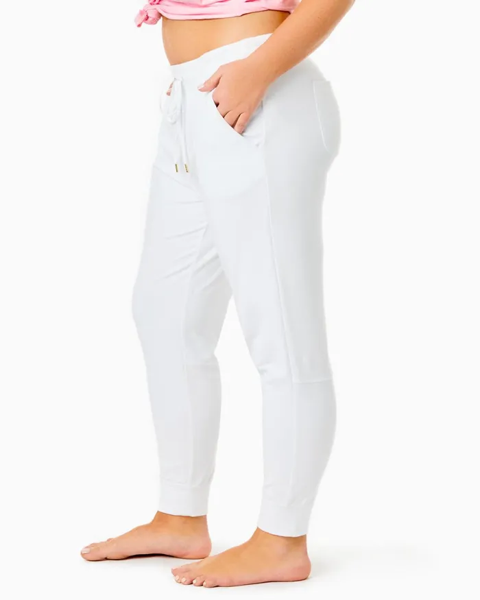 Bottoms Women Lilly Pulitzer 27034 Hainsley Knit Pant Resort White Bottoms Women Lilly Pulitzer 27034 Hainsley Knit Pant Resort White