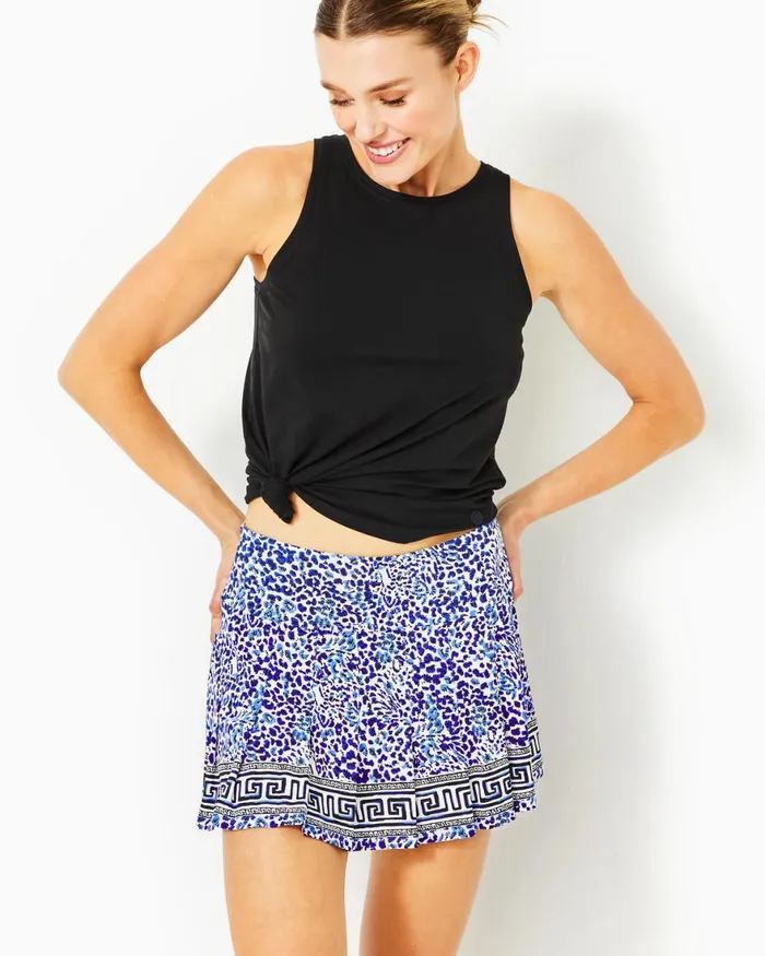 Bottoms Women Lilly Pulitzer UPF 50 Luxletic Annora Skort Resort White Twisted Up Engineered Skort Bottoms Women Lilly Pulitzer UPF 50 Luxletic Annora Skort Resort White Twisted Up Engineered Skort