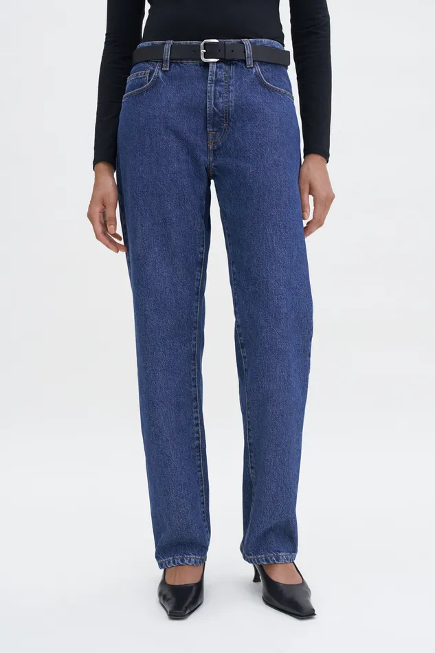 Boyfriend Jeans Washed Mid Blue Jeans filippak Women