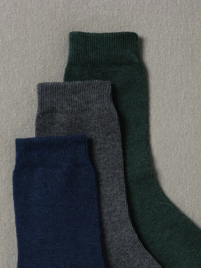 Boys Accessories Cyrillus Pack Of 3 Pairs Of Socks Vert Boys Accessories Cyrillus Pack Of 3 Pairs Of Socks Vert
