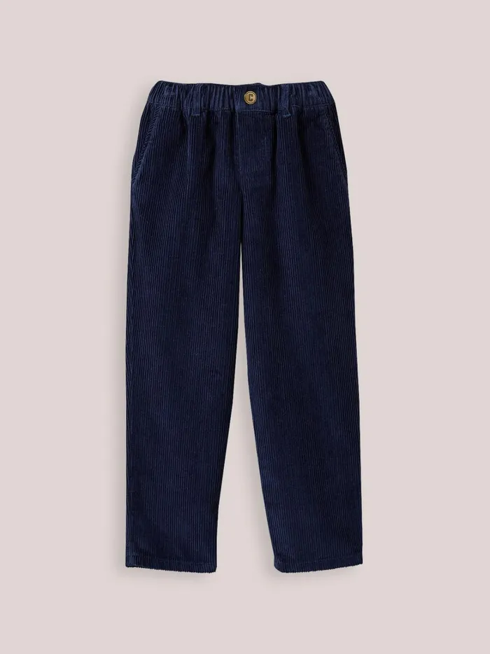 Boys Clothing Cyrillus Corduroy Trousers Marine