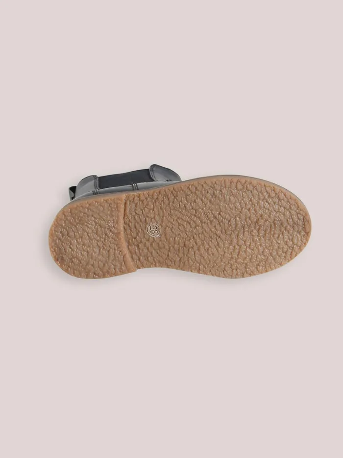 Boys Shoes Cyrillus Leather Chelsea Boots Marine