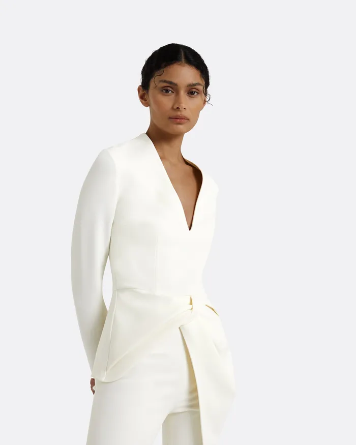 Bridal Leticia Ivory Top Ivory 8211 Safiyaa Women