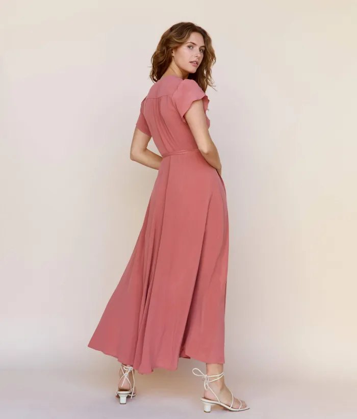 Bridal The Autumn Dress Dusty Rose Silk 8211 Christy Dawn Women Bridal The Autumn Dress Dusty Rose Silk 8211 Christy Dawn Women