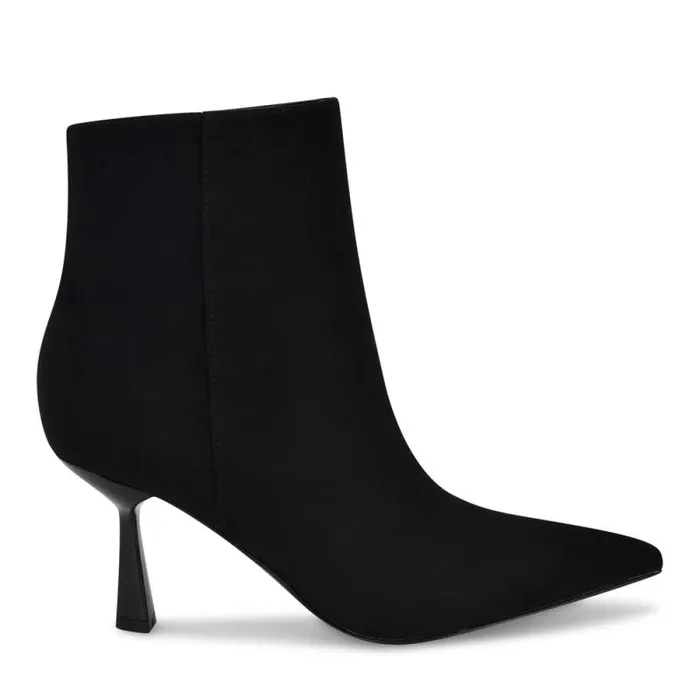 Bunie Dress Ankle Booties Black Women Nine West Boots and Booties