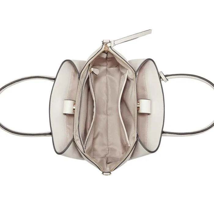 Camas Small Jet Set Satchel Cement Women Nine West Satchels and Shoulder Bags Camas Small Jet Set Satchel Cement Women Nine West Satchels and Shoulder Bags