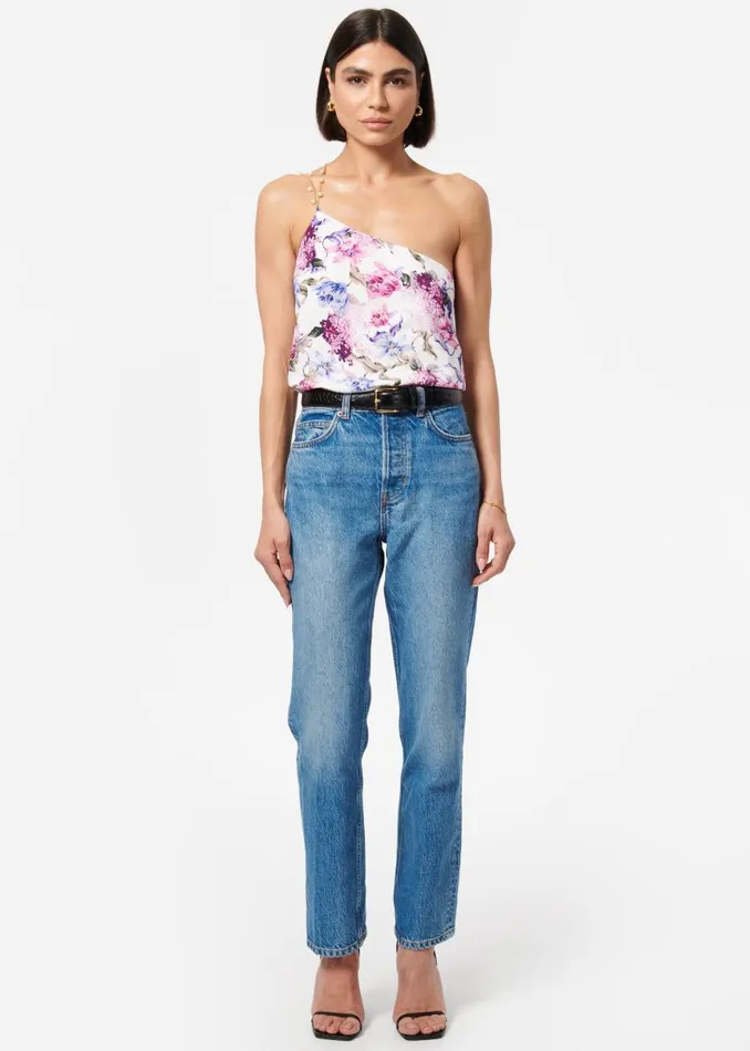 CAMI NYC Camisoles Women Tilda Linen Cami Clematis