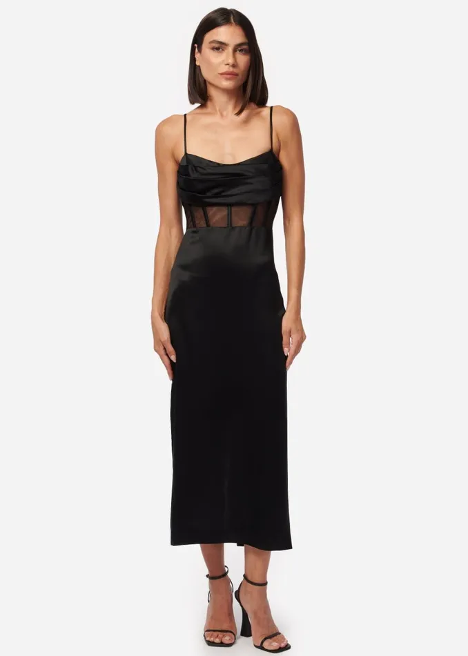 CAMI NYC Dresses Women Nakai Dress Black