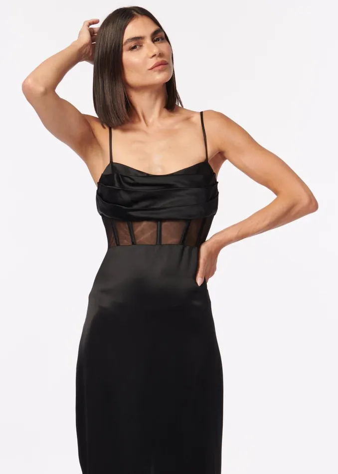 CAMI NYC Dresses Women Nakai Dress Black