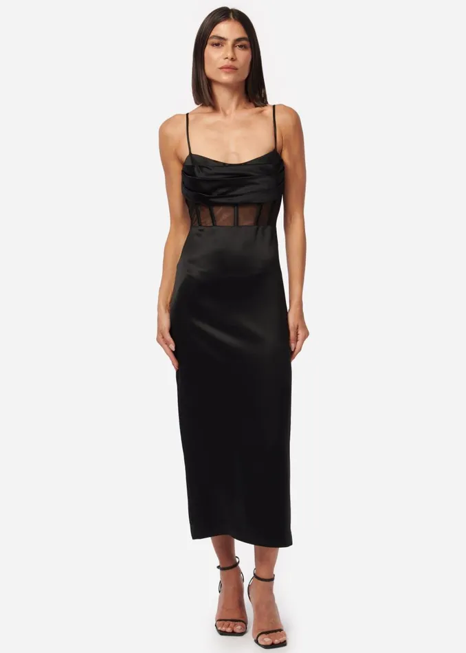 CAMI NYC Dresses Women Nakai Dress Black