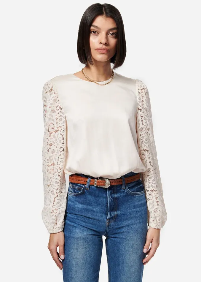 CAMI NYC Tops and Sweaters Women Effy Top Macadamia