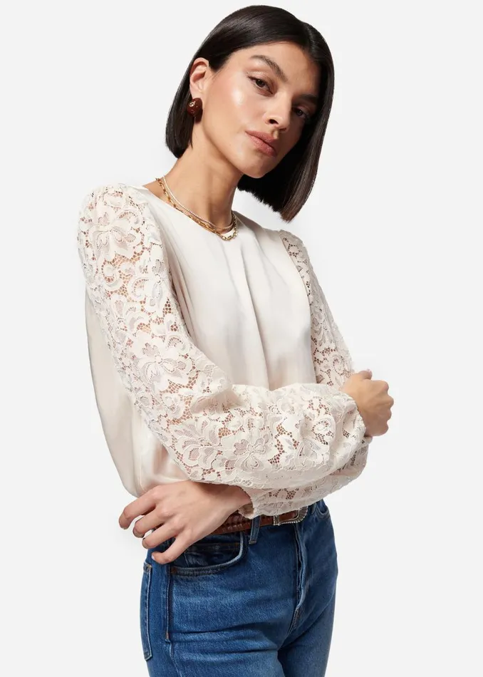 CAMI NYC Tops and Sweaters Women Effy Top Macadamia