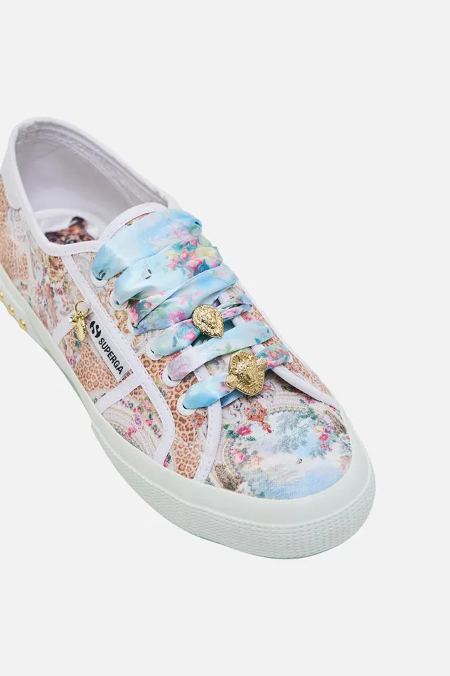 CAMILLA X SUPERGA 2750 PRINTED SNEAKER WE ALWAYS HAVE ALEXANDRIA We Always Have Alexandria WomensMens Camilla Shoes