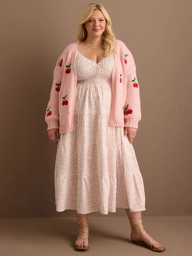 Charley Cherry Cardigan Pink Women Altar039d State Sweaters Cardigans Charley Cherry Cardigan Pink Women Altar039d State Sweaters Cardigans