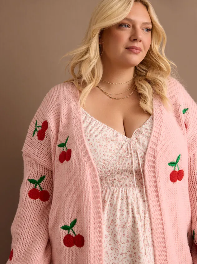 Charley Cherry Cardigan Pink Women Altar039d State Sweaters Cardigans Charley Cherry Cardigan Pink Women Altar039d State Sweaters Cardigans