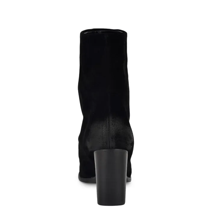 Chaye Slouch Booties Black Suede Women Nine West Boots and Booties Chaye Slouch Booties Black Suede Women Nine West Boots and Booties