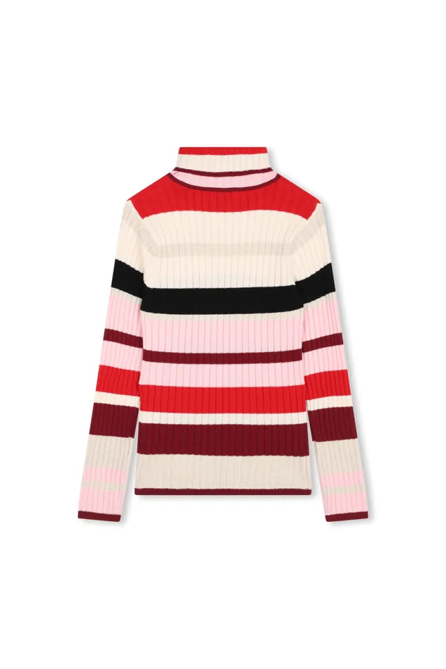 Children Polo Neck Sweater Or Jumper Multico Striped Multi Sonia Rykiel Children Children Polo Neck Sweater Or Jumper Multico Striped Multi Sonia Rykiel Children
