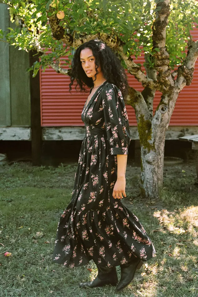 Christy Dawn Dresses Women The Brigitte Dress Night Bouquet Christy Dawn Dresses Women The Brigitte Dress Night Bouquet